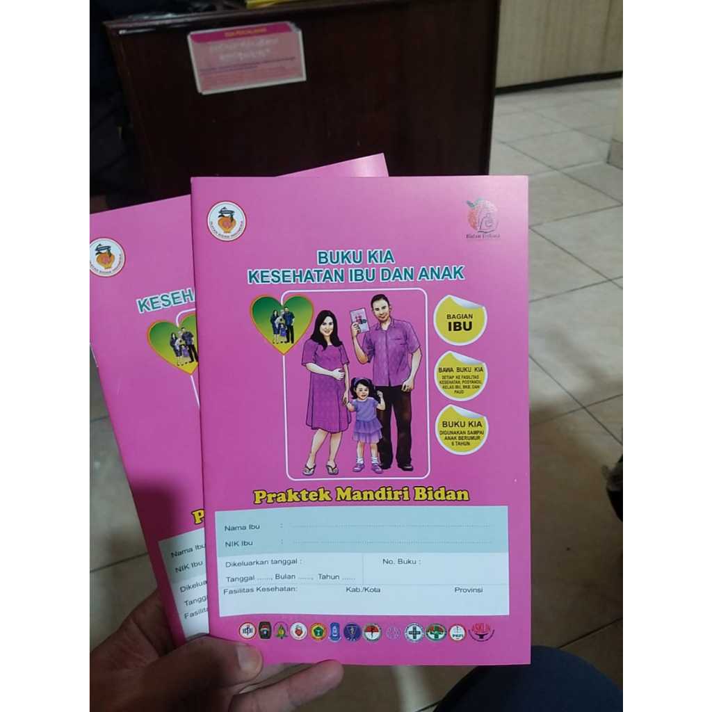 Buku KIA Bidan Praktek Mandiri (BPM) edisi terbaru 2023 (buku pink kehamilan)