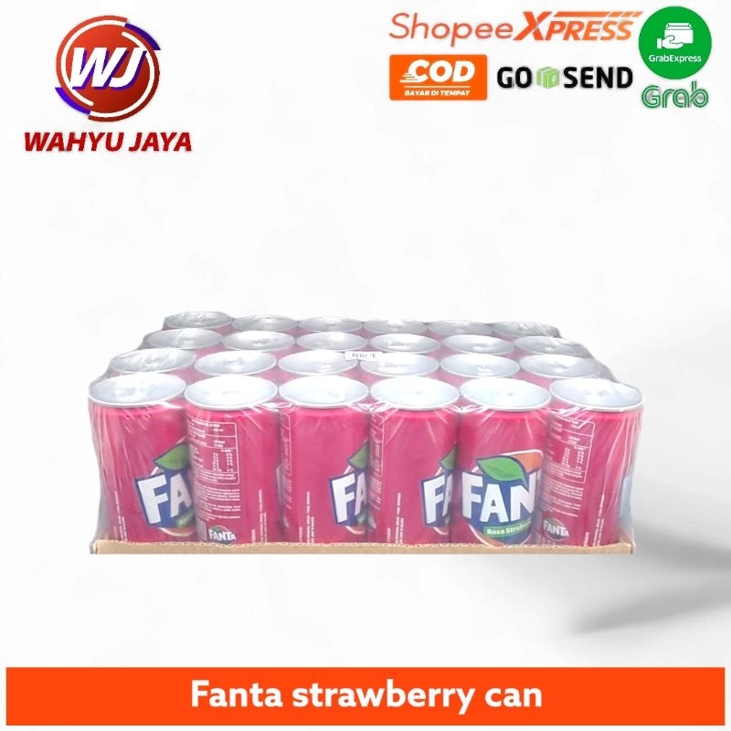 

Fanta strawberry can 330ml ball @24