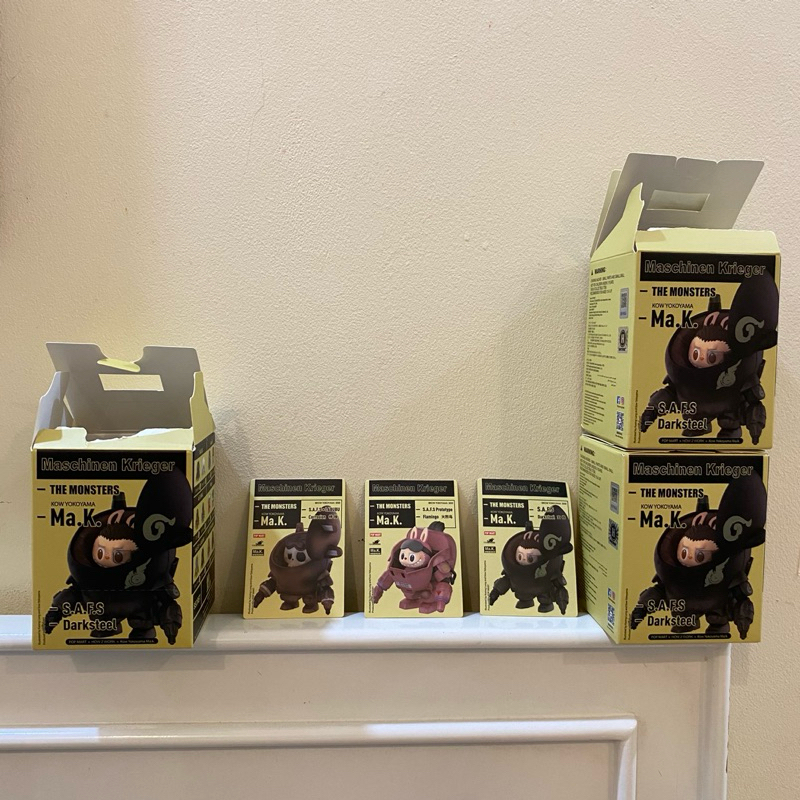 maschinen krieger the monsters kow yokoyama ma.K labubu blind box