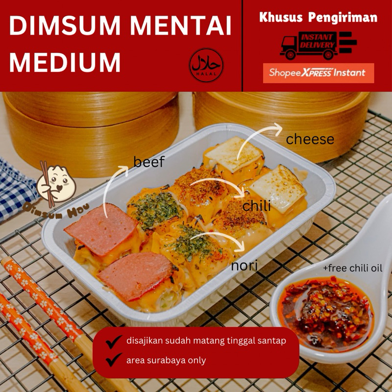 

Dimsum Mentai Medium Dimsum Hau Premium Sby