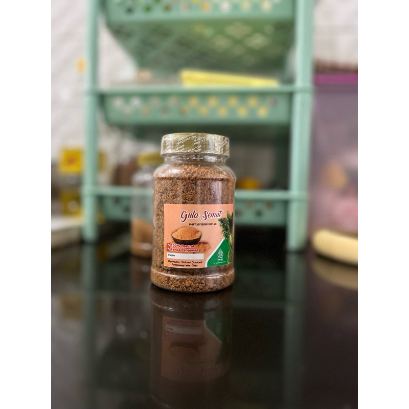 

GULA SEMUT AREN ORIGINAL / GULA MERAH BROWN SUGAR UMKM LELES CIANJUR 250 gr