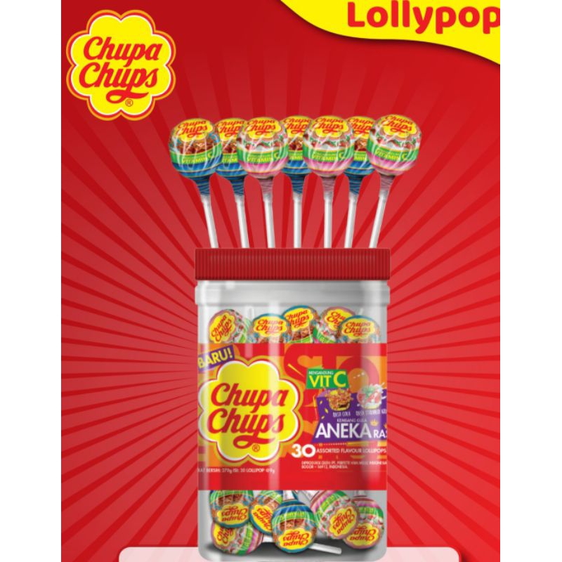 

Stok habis Permen LOLYPOP Chupa chups permen lollypop Isi banyak 30