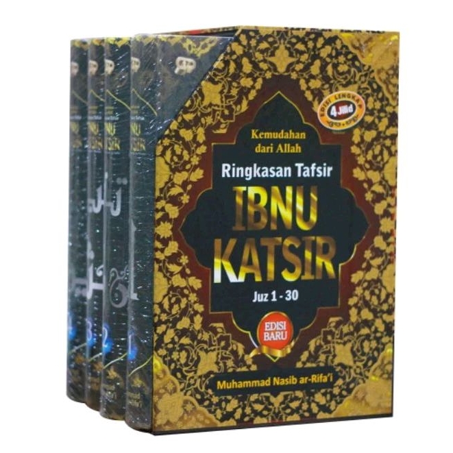 1 Set Ringkasan Tafsir Ibnu Katsir Edisi Baru - M. Nasib ar-Rifa'i