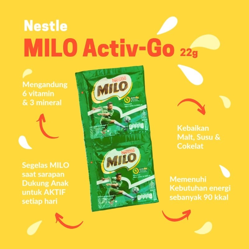 

MILO ACTIV-GO 22gr