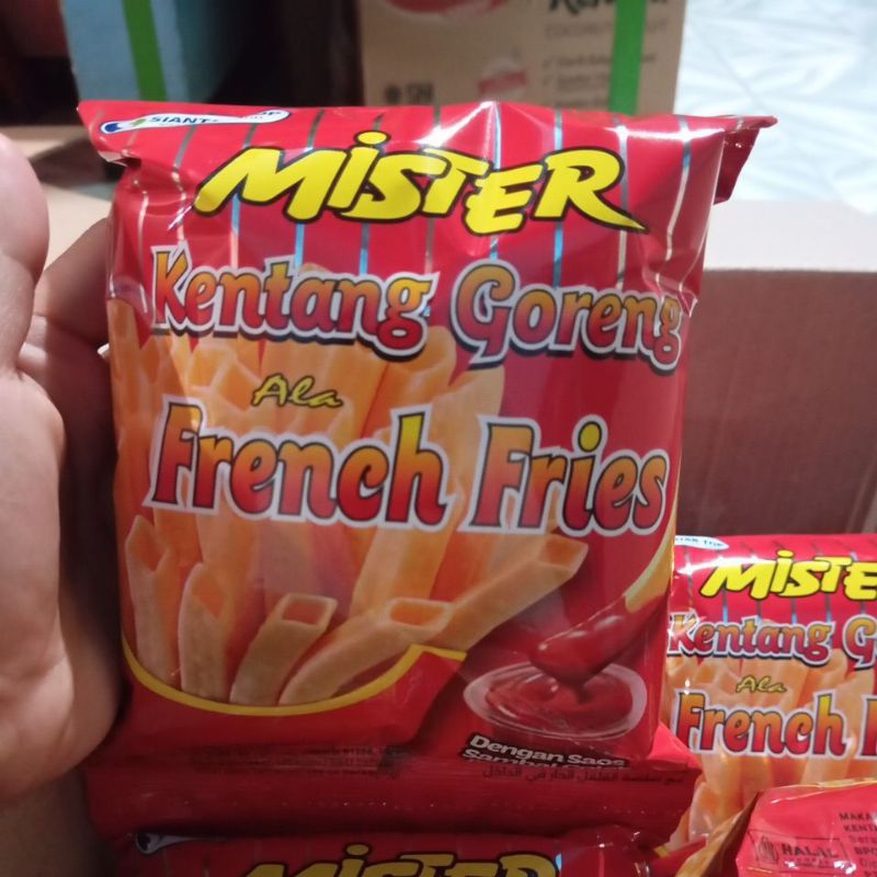 

Mister kentang french fries isi 10pcs (free buble warp)