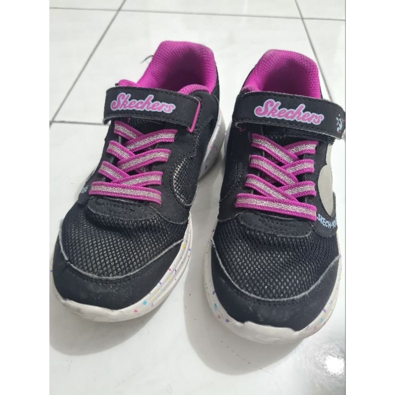 Skechers Girl Black Pink 31