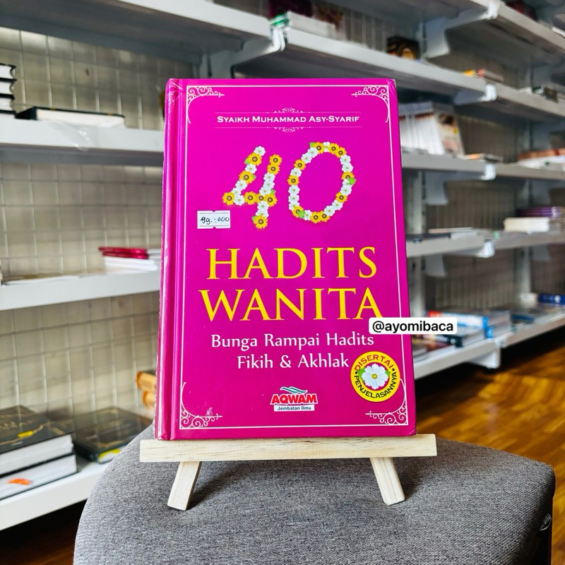 buku 40 hadits wanita
