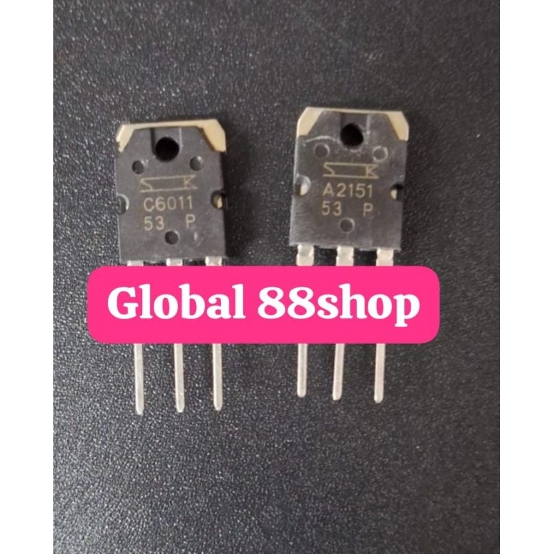 SANKEN ALEGRO C6011 A2151 6011 2151 C6011A  A2151A TRANSISTOR MOSFET MOSPET PSU POWER AMPLIFIER AMPL