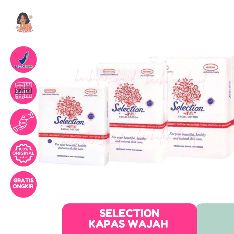 

‼️READY SIAP KIRIM‼️ Selection Facial Cotton Kapas Wajah