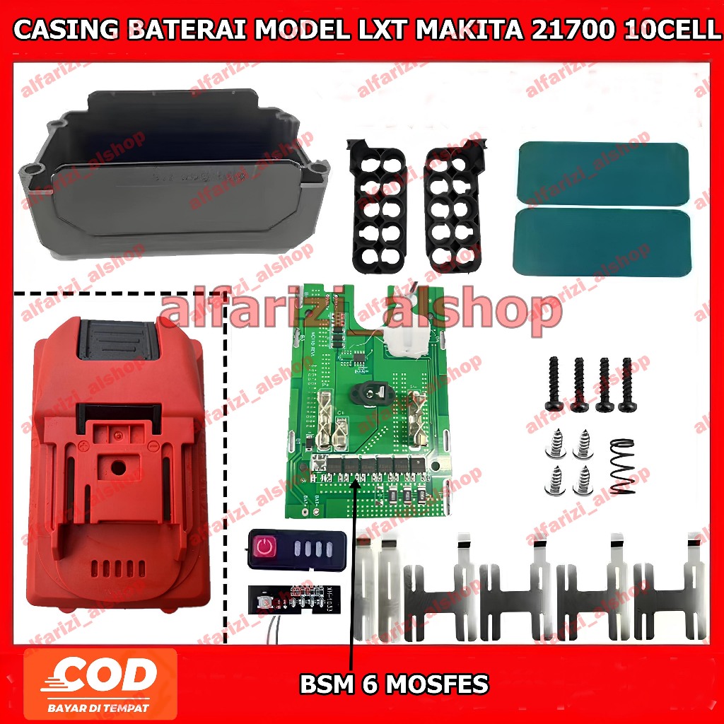 case / casing battery model lxt makita 21700 NEW