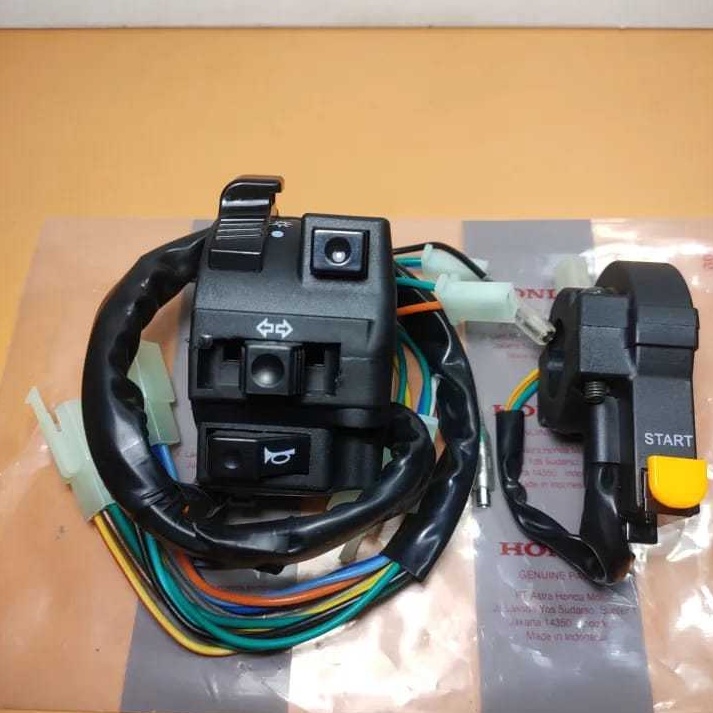 holder saklar kiri kanan set Honda Supra x lama Supra fit lama saklar kiri saklar kanan Supra lama