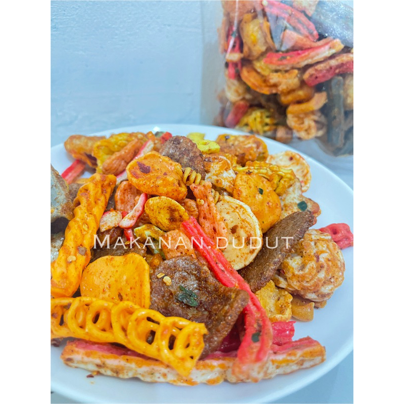 

seblak kering sebring mix kerupuk