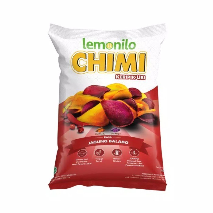 

Lemonilo Chimi Keripik Ubi Jagung Balado / Jagung Bakar