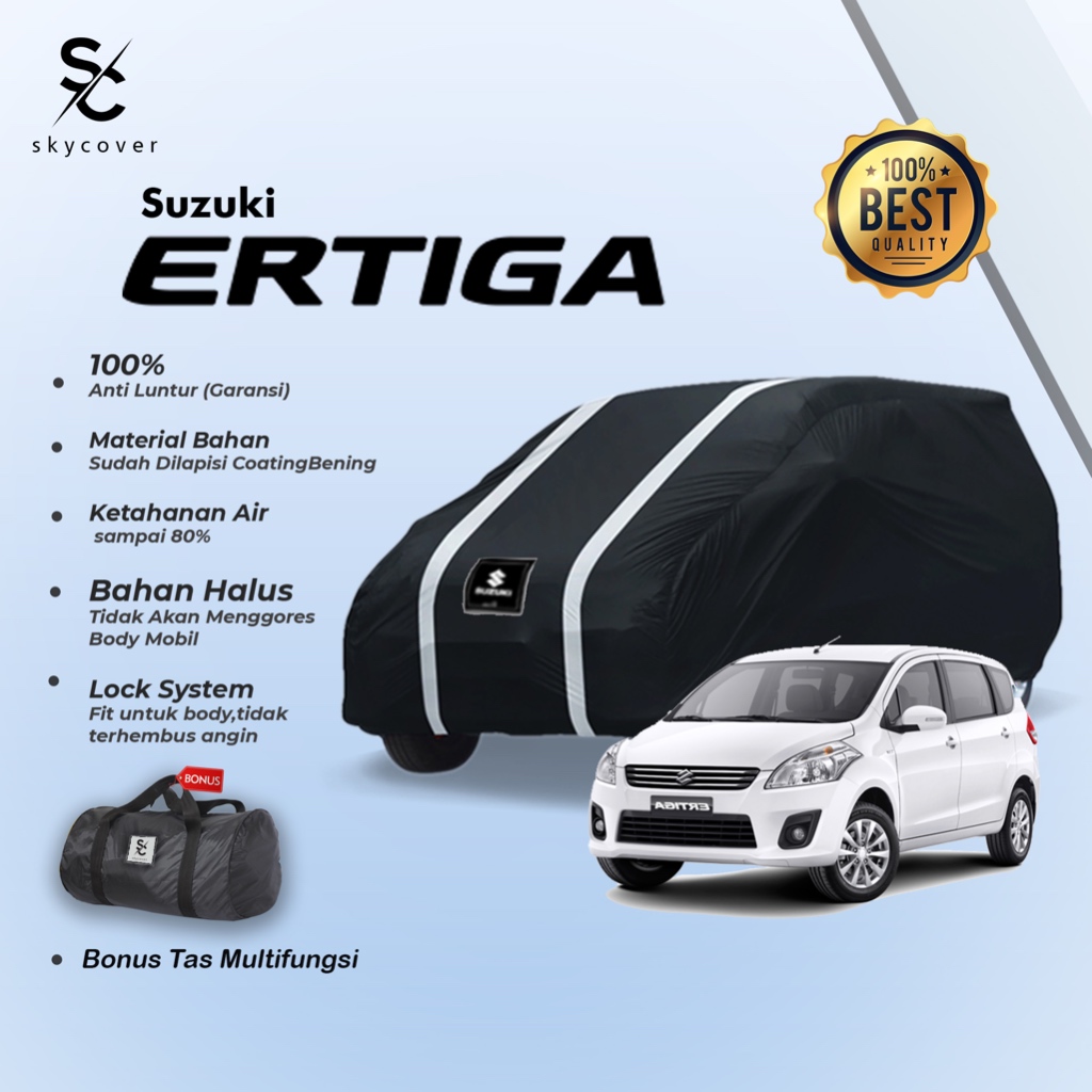 Body Cover Mobil Suzuki Ertiga 2012 2013 2014 2015 2016 2017 Sarung Mobil Ertiga Lama Penutup Tutup 