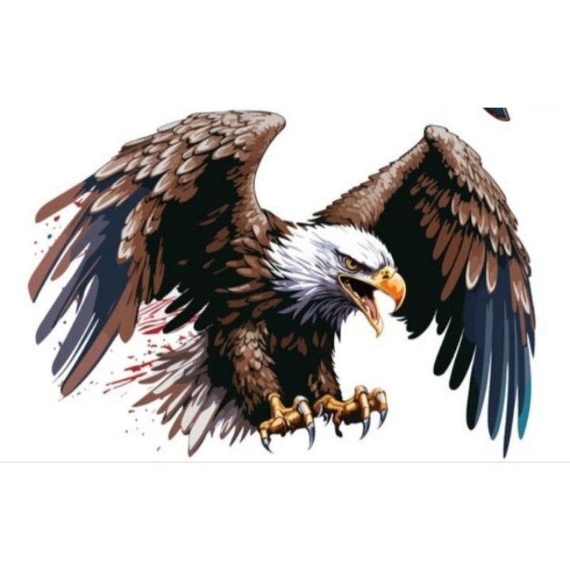 

stiker gambar burung Garuda size besar