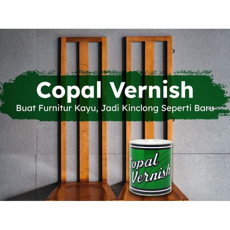 Pernis/vernis kayu/copal vernis/plitur ukuran 1kg