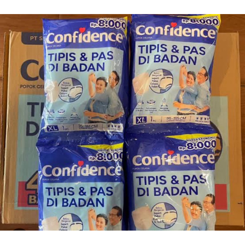 Confidence pampers celana dewasa ukuran L, 2 pcs