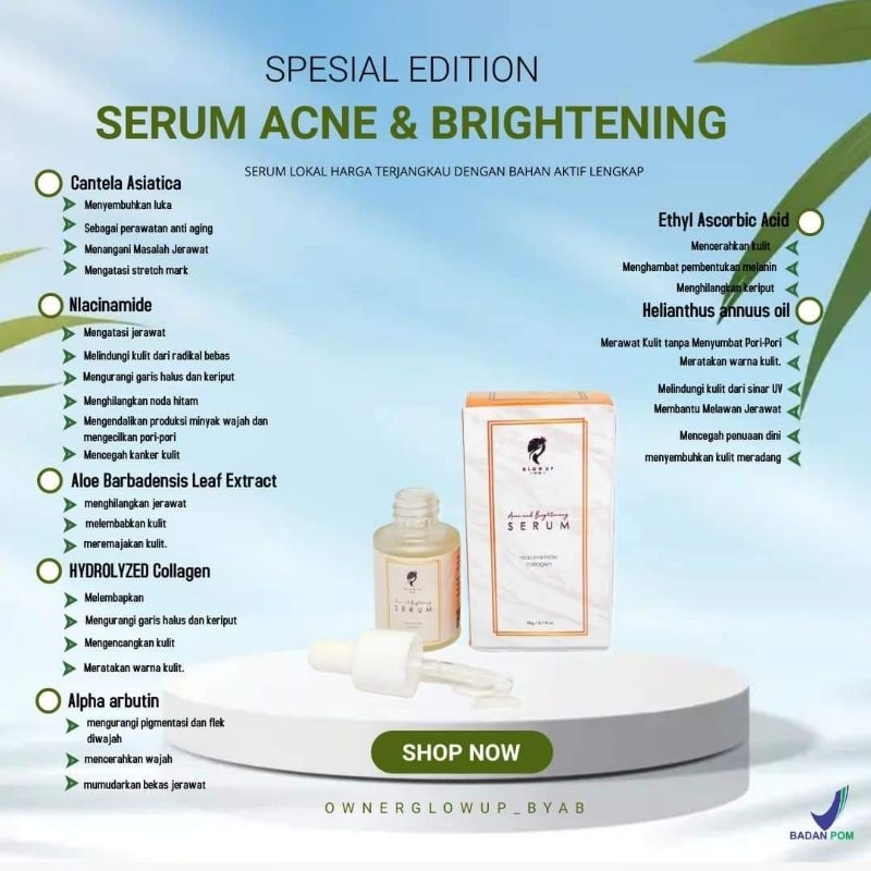 serum glow up by ab