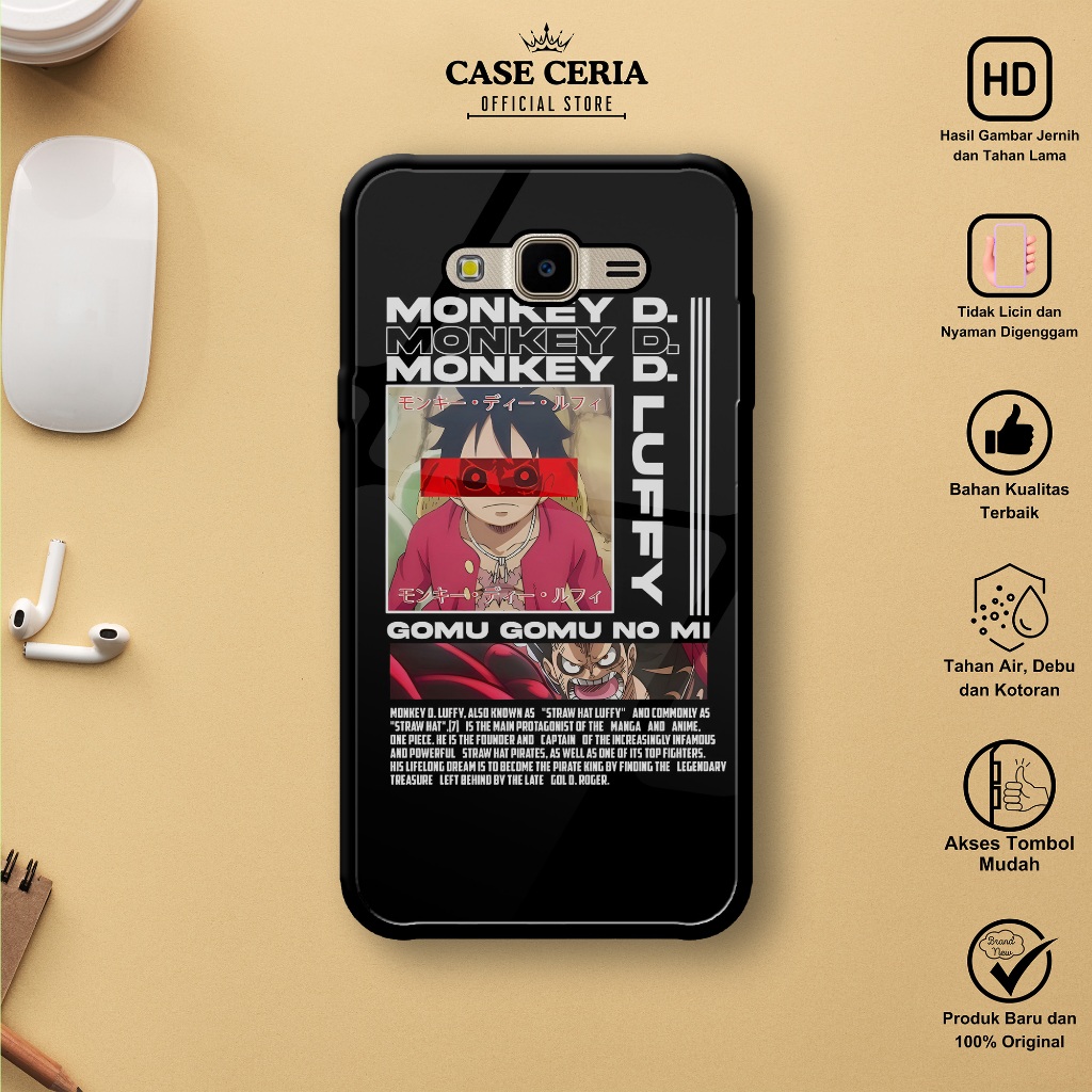 Case SAMSUNG J2 PRIME - Casing SAMSUNG J2 PRIME Motif Anime One Pis 02 - Silikon Case – Hardcase HP