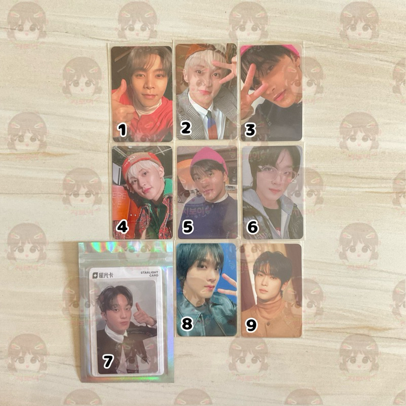 PHOTOCARD JOHNNY MARK HAECHAN BE THERE FOR ME SMINI HOUSE VER PHOTOBOOK PB TRADING CARD TC A SIDE PO