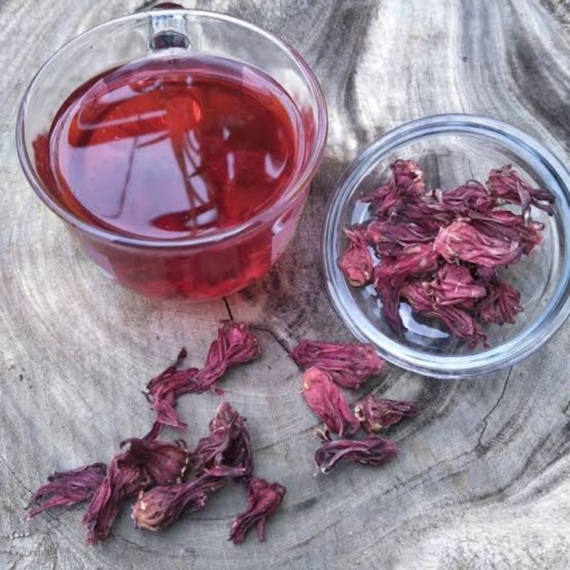 

Bunga Rosella Merah kering Teh Merah 50g