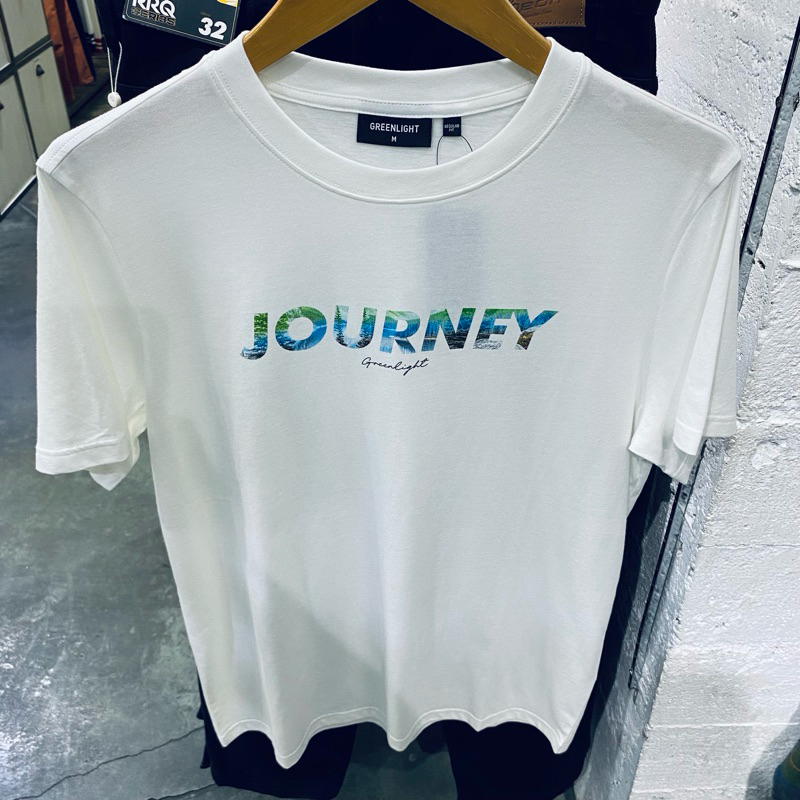 Kaos Greenlight Original Terbaru 112052112HJ Hitam Putih (REGULER FIT)