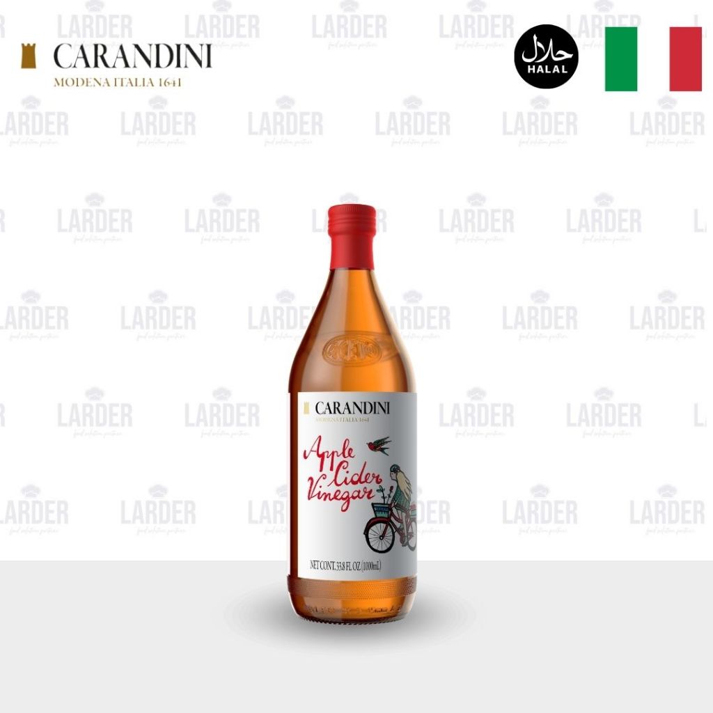 

CARANDINI Apple Cider Vinegar Italian Cuka Apel 1 Liter