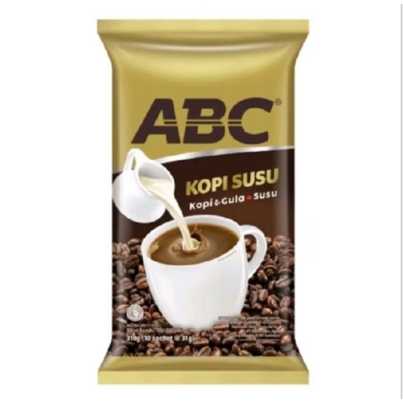 

Kopi Abc Susu Isi 10 Pcs