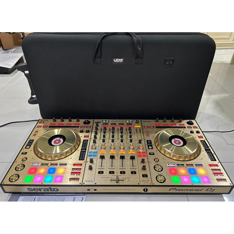 Alat DJ Pioneer DDJ SZ Gold Limited Edition + Tas UDG Travel Bag For Controller DJ Profesional Set L