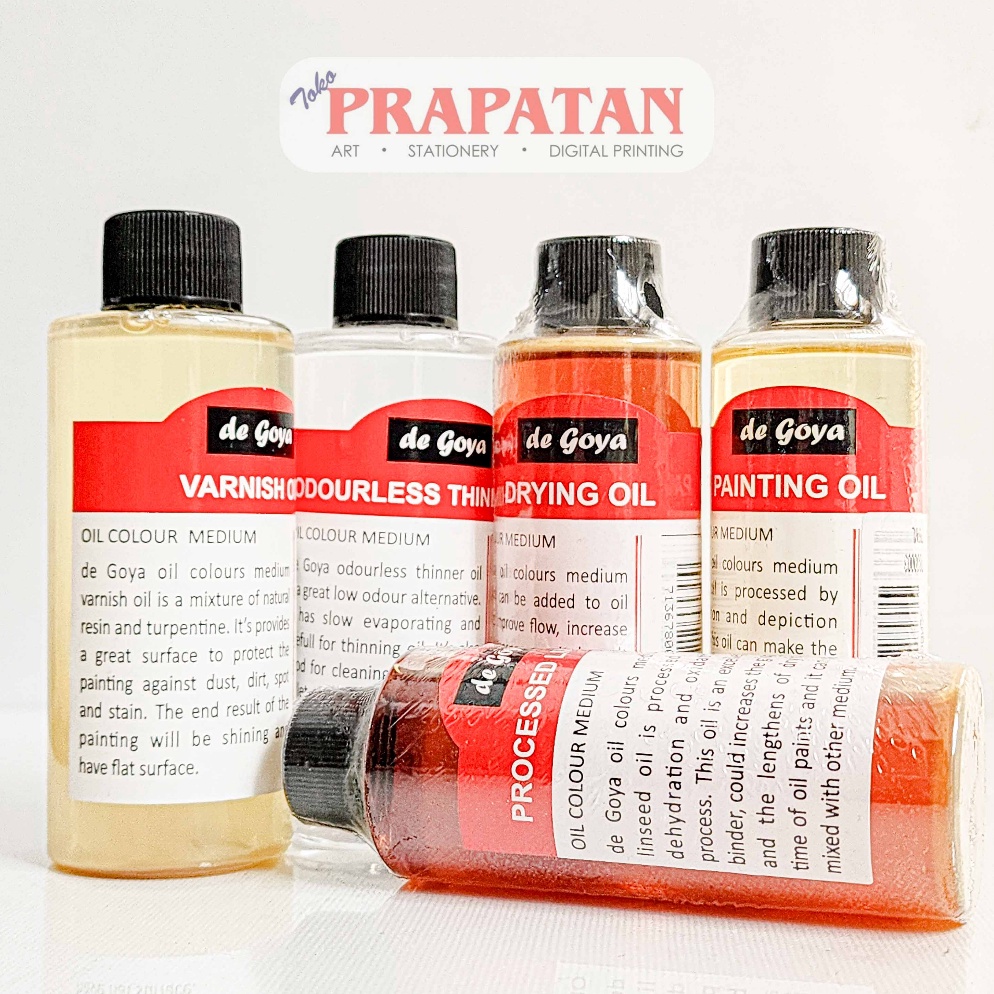 

ART E2P7 De Goya Oil Color Medium 75ml Medium Cat Minyak