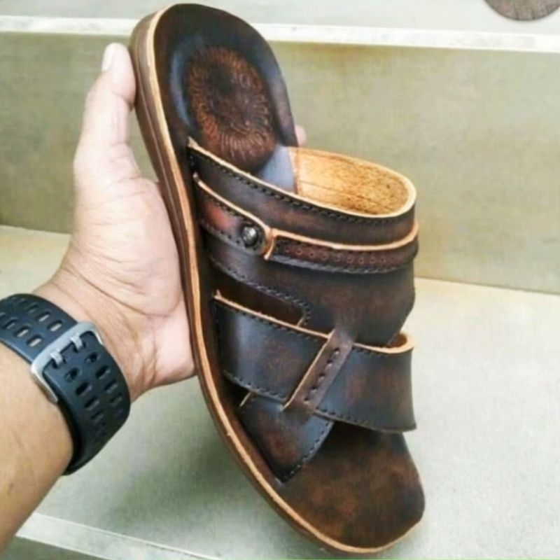 Sandal Kulit Pria | Sandal Pria Kulit Asli Original