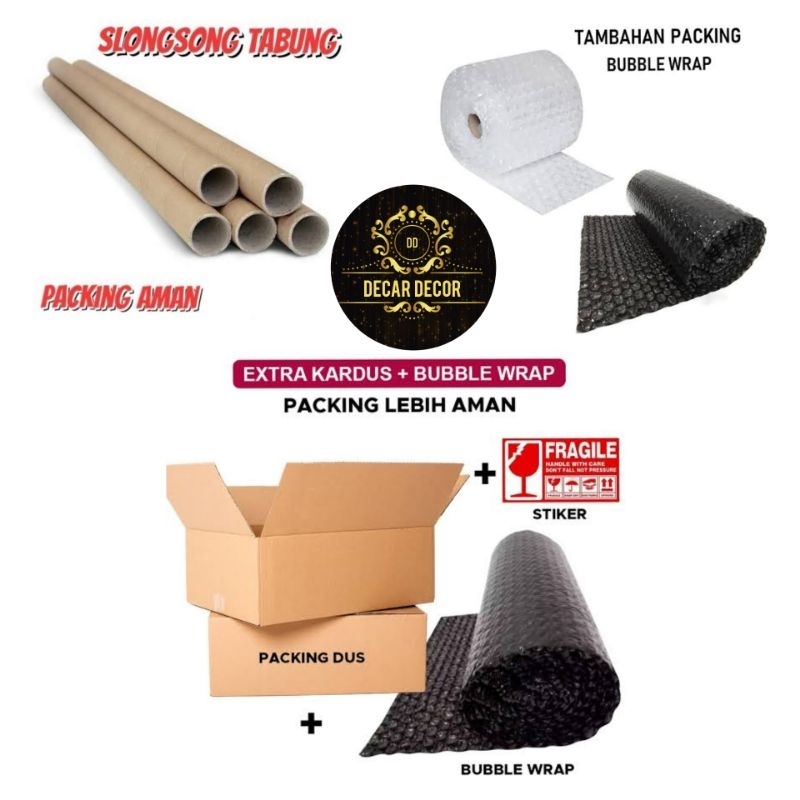 

Packing Bubble wrap dus untuk packing lbh aman 3