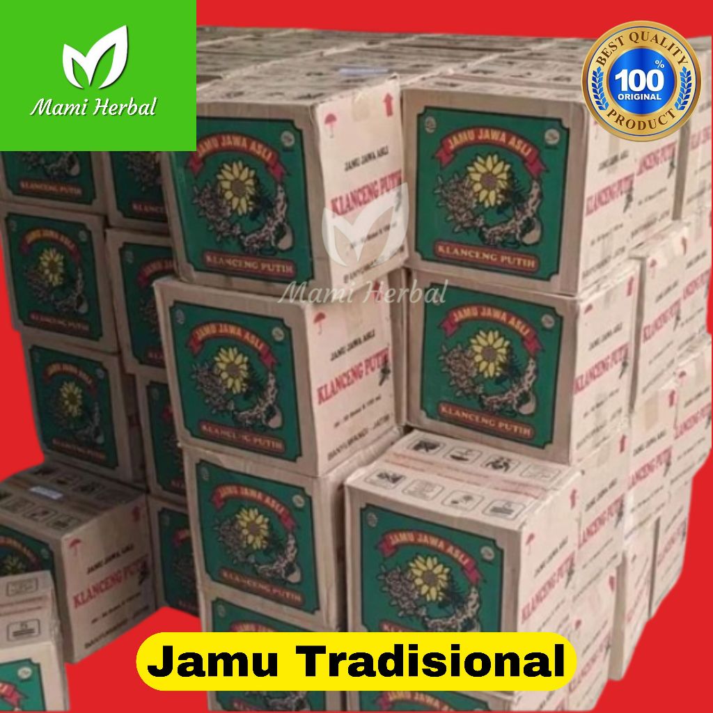 

JAMU KLANCENG PUTIH ASLI ASAM URAT PEGAL LINU 1 DUS 12 BOTOL