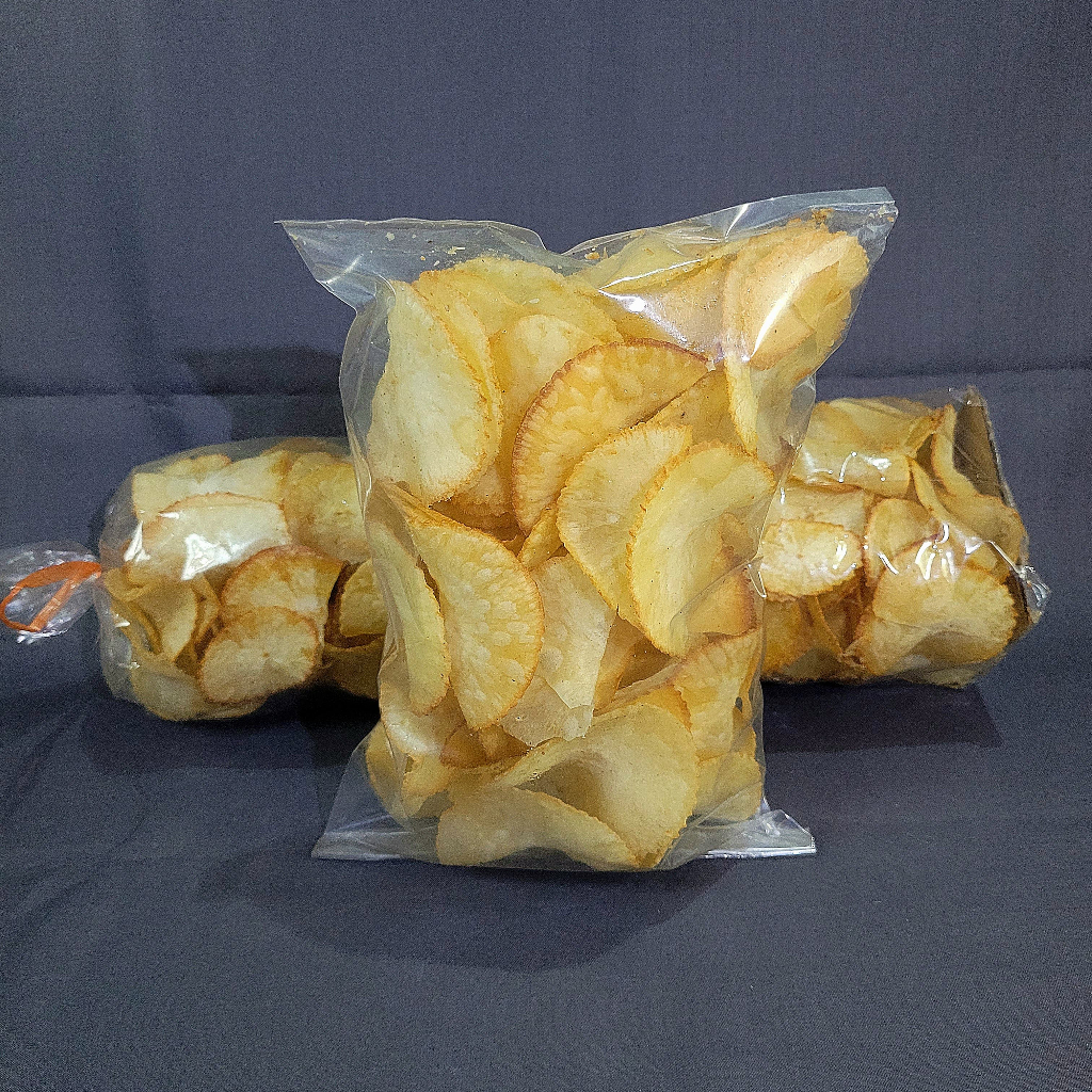 

Keripik Singkong cemilan snack Original Keripik Singkong Asin Gurih Renyah