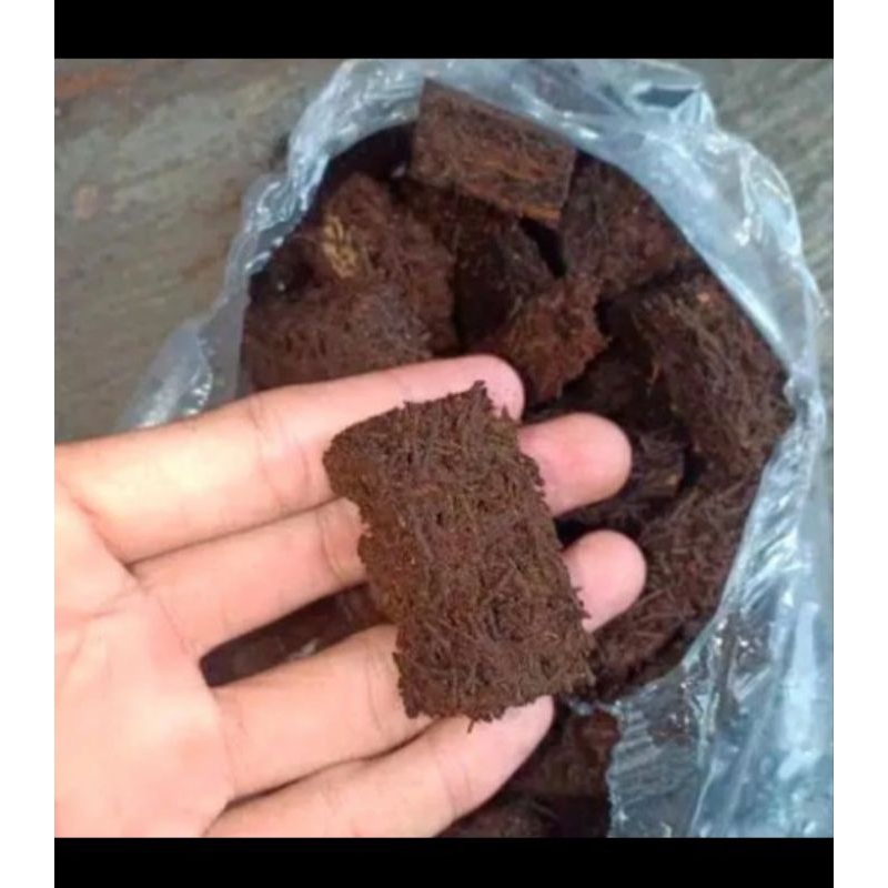 Media tanam anggrek cacah pakis chip/cacah pakis kotak per200gram