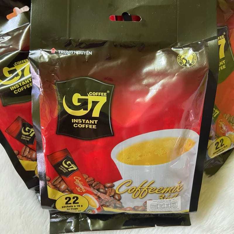 

Kopi Instant 3in1 Trung G7 isi 22 Sachet