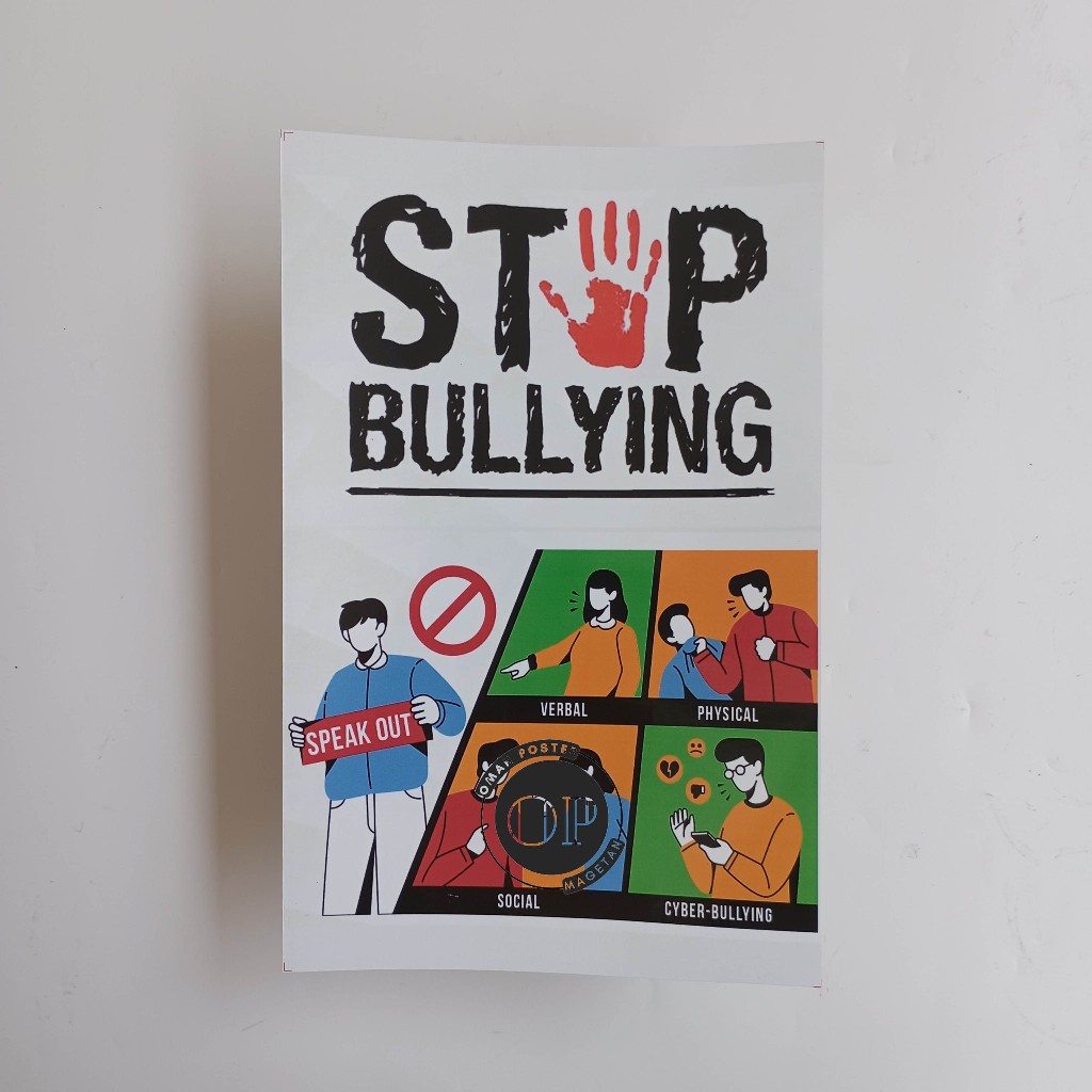 

Stiker Stop Bullying - Stop Perundungan - Say No To Bullying Sekolah