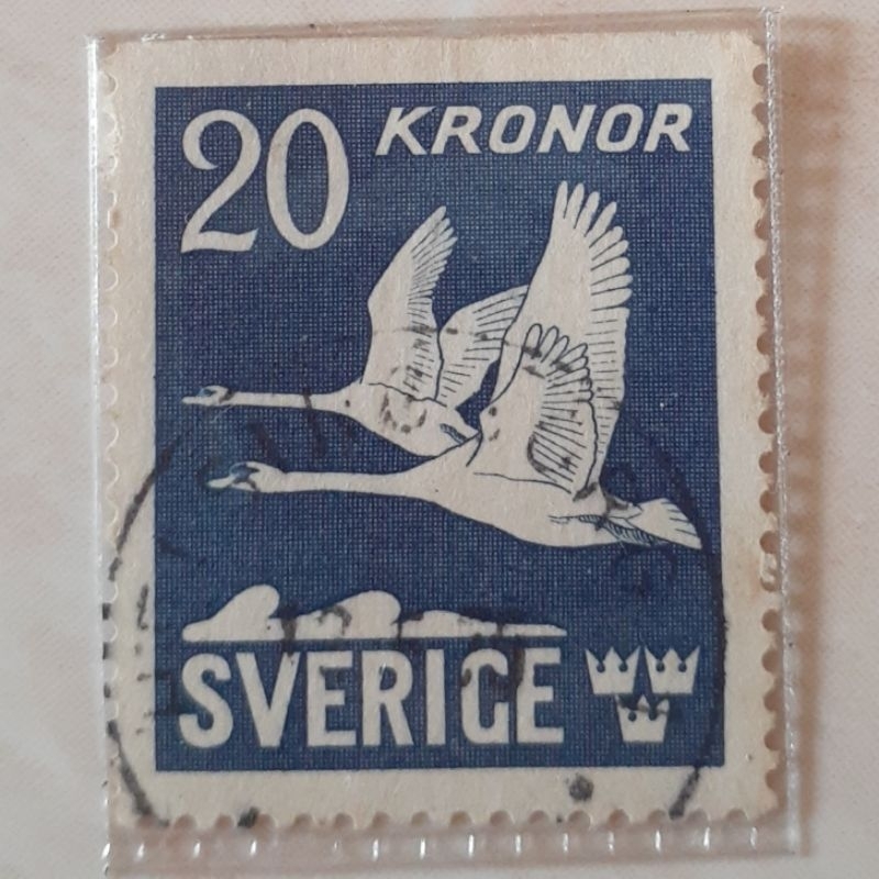 

Perangko Swedia Flying Swans Tahun 1953