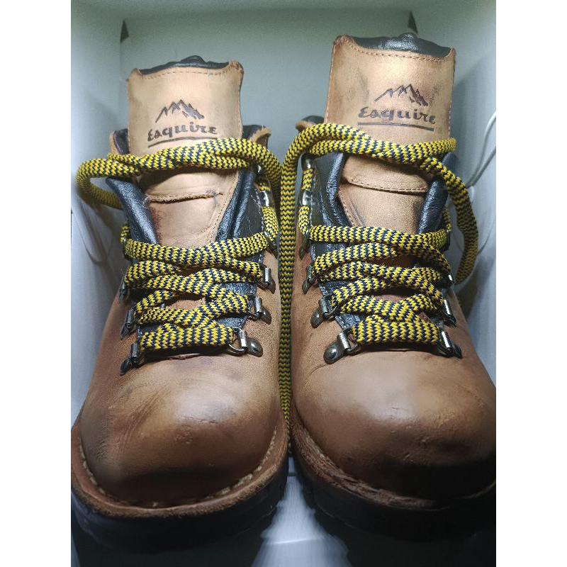Bismillah,,, Second Branded Sepatu Hiking Treking Outdoor Leather Boots ESQUIRE  Size 41
