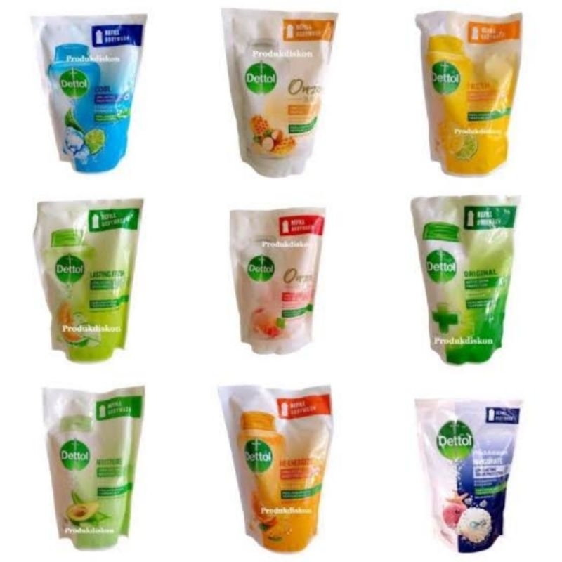 SABUN CAIR DETTOL 400 ML REFILL PACK KEMASAN ISI ULANG ANTISEPTIK