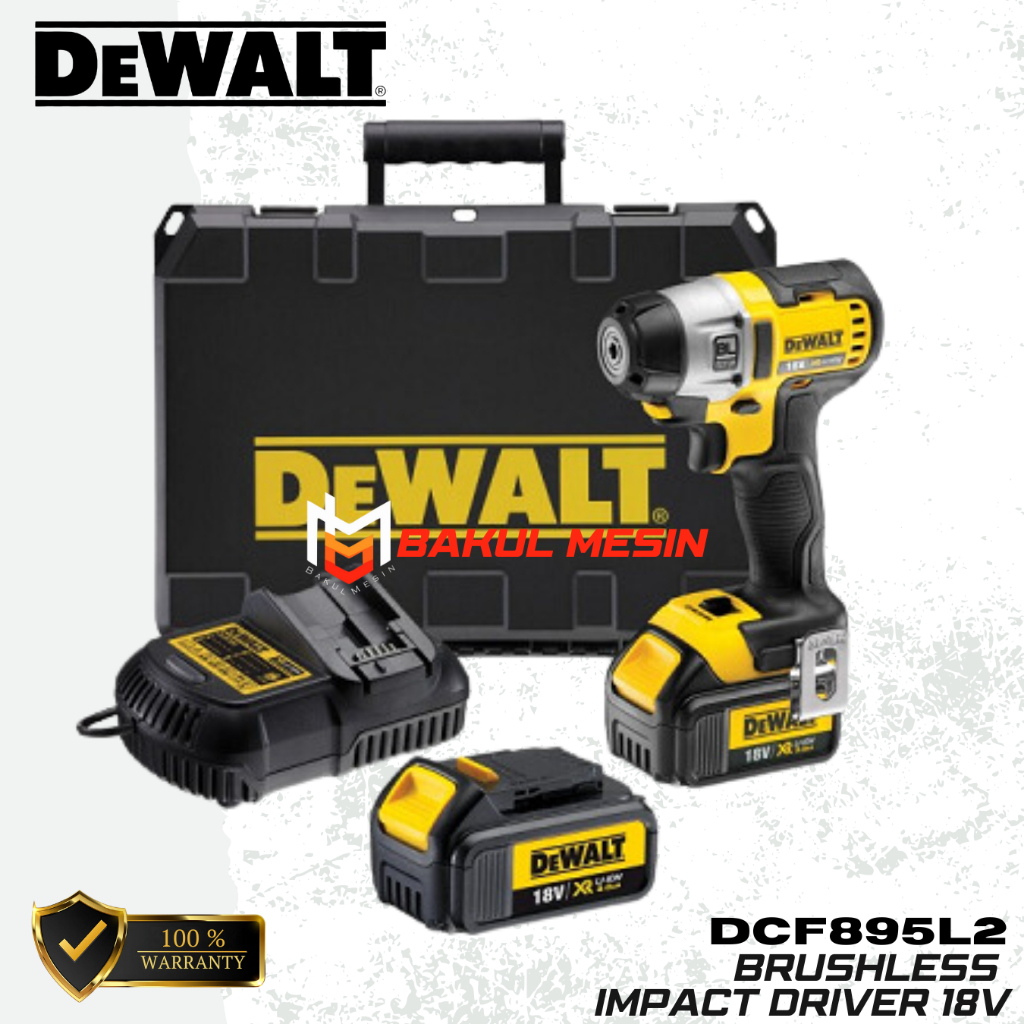 Impact Driver Brushless 18V Dewalt DCF895L2-KR