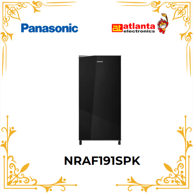 PANASONIC KULKAS 1 PINTU 1 DOOR REFRIGERATOR NRAF191SPK