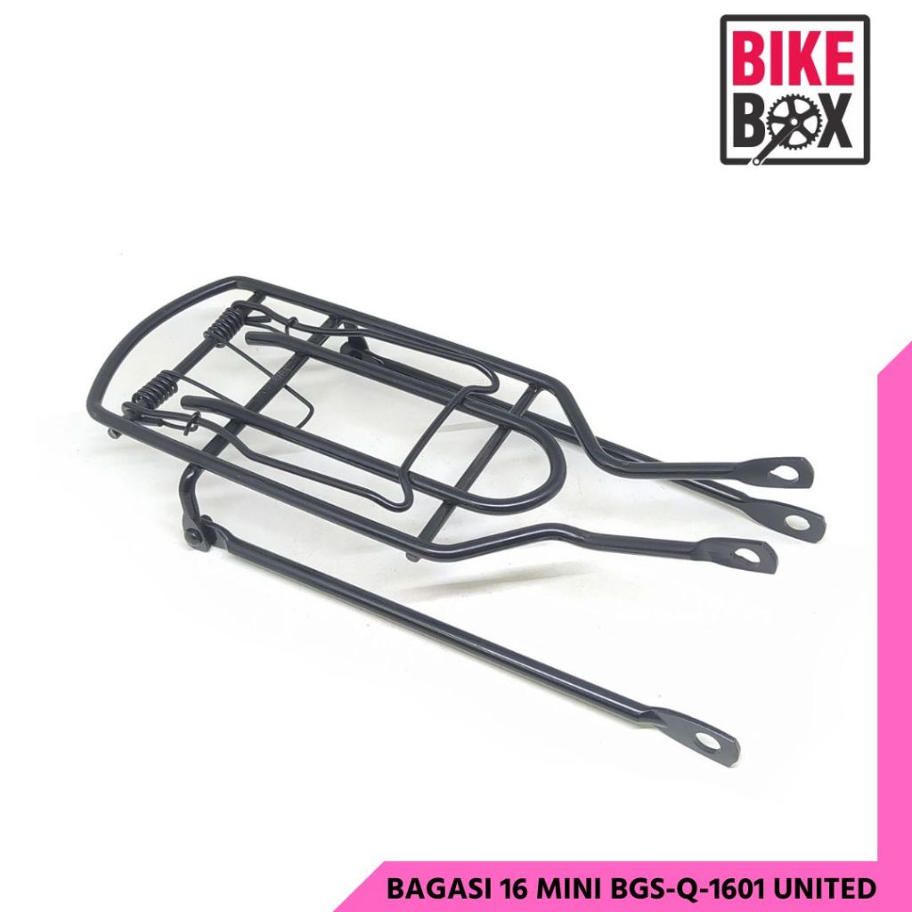 BAGASI SEPEDA UNITED 16" MINI (BGS-Q-1601) BLACK