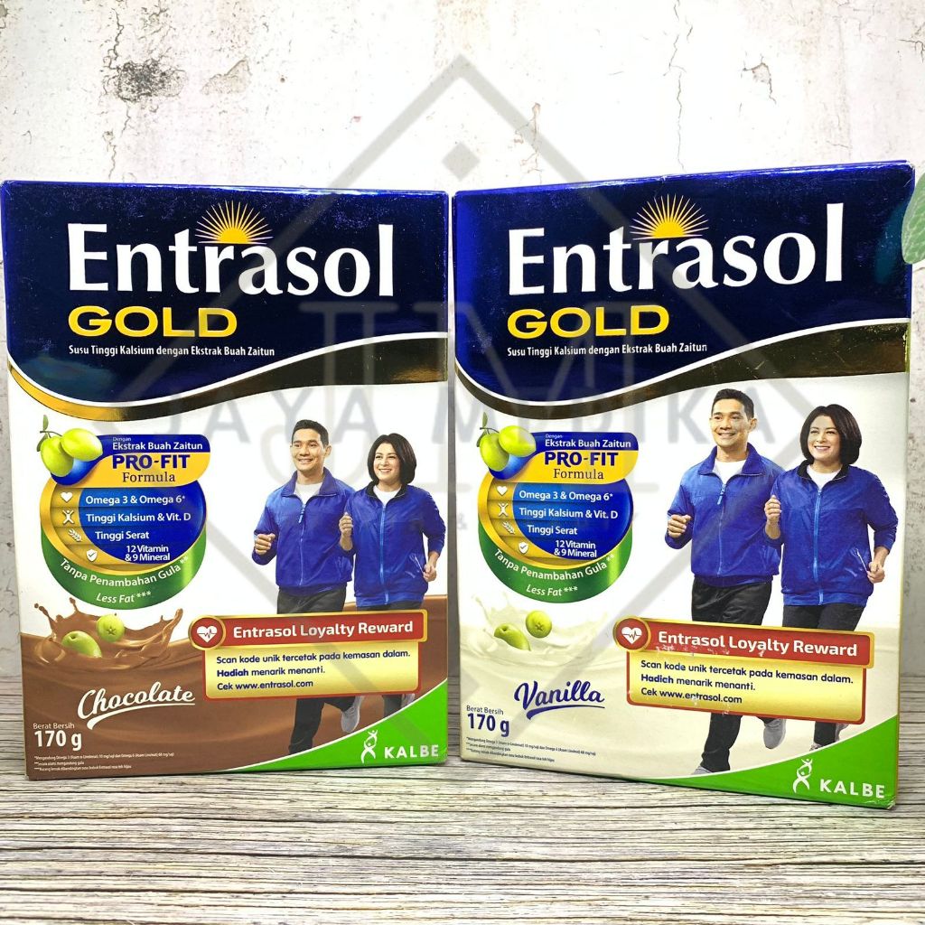 

ENTRASOL GOLD 170 Gram - Susu Bubuk lansia