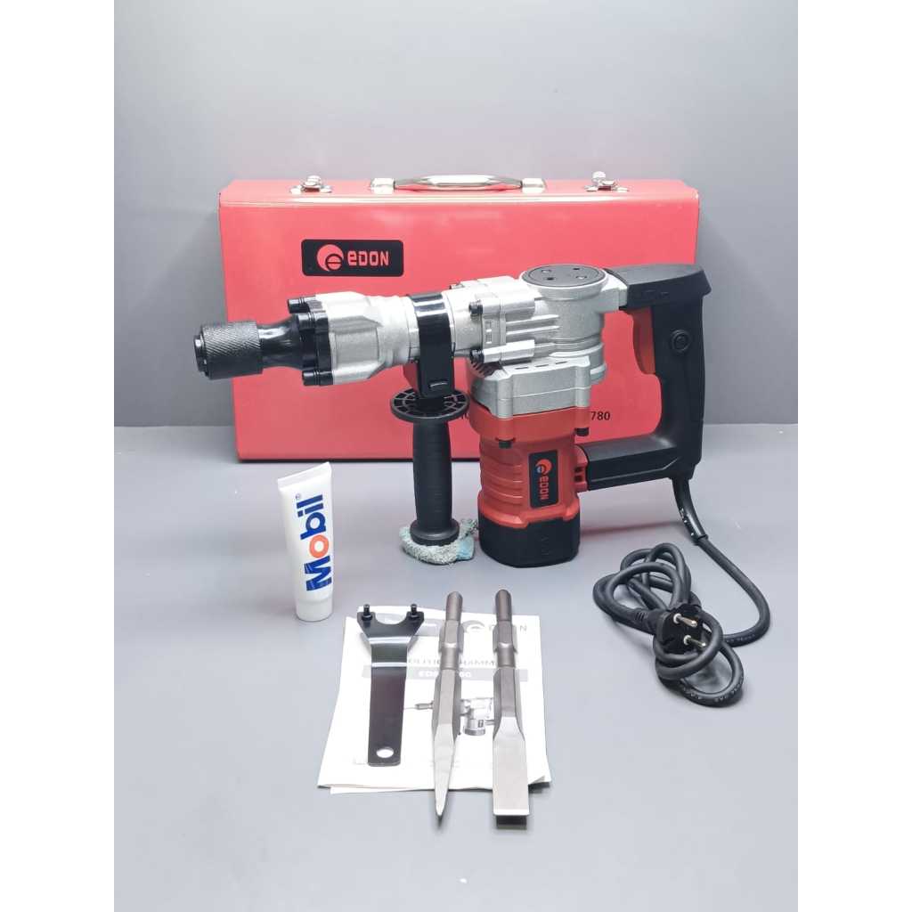 Mesin Bor Bobok Jack Hammer Demolition Hammer 5 kg Edon 1780 Demoliton Hammer Edon Original