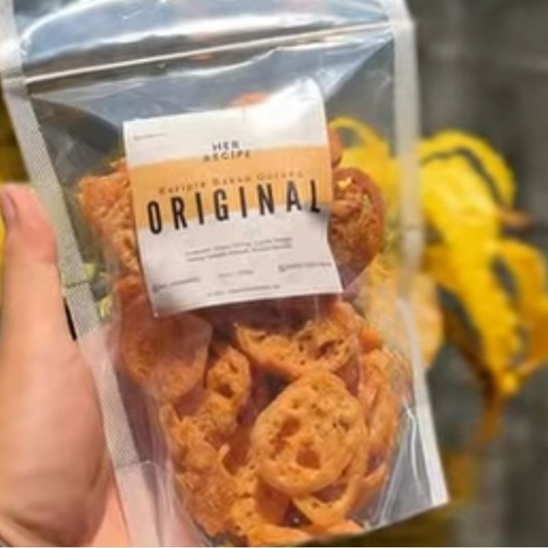 

KERIPIK BAKSO GORENG BASRENG HER RECIPE 200 gram