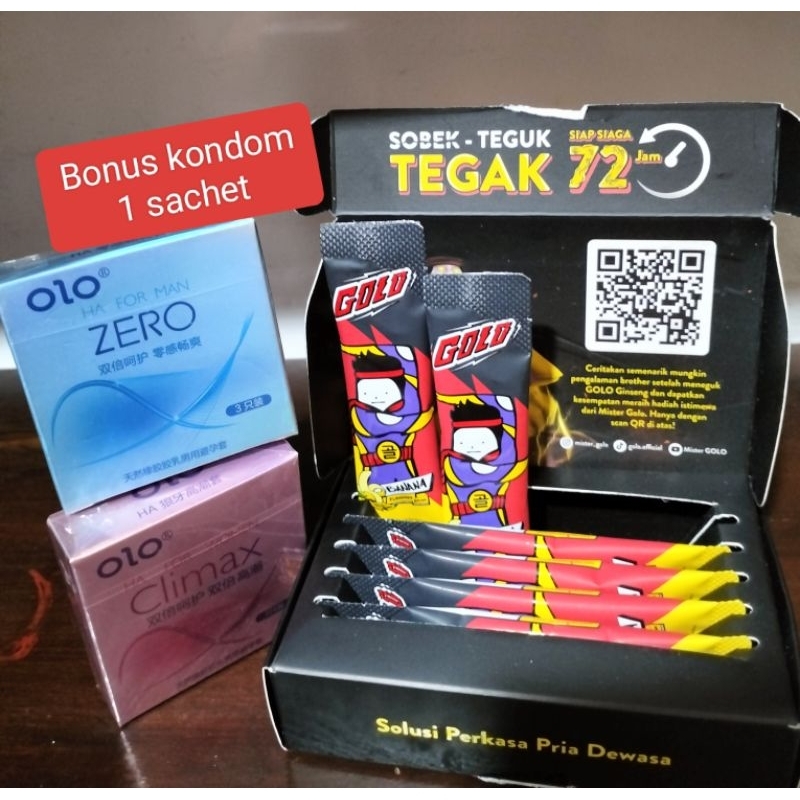 

Bisa COD Original Mr Golo Ginseng isi 1 sachet