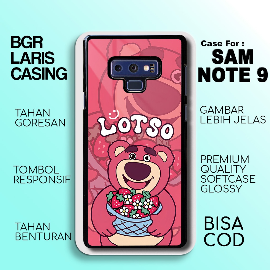 Case Samsung Note 9 Terbaru Cute Lotso Casing Note 9 Termurah Hardcase Softcase Glossy Terlaris
