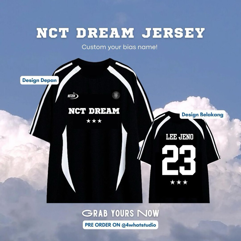 Jersey NCT DREAM | Custom Kaos NCT