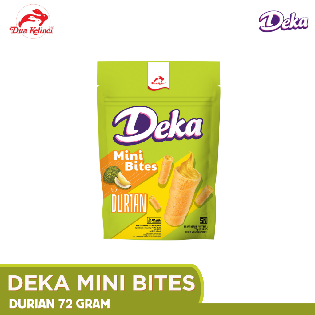 

DEKA Mini Wafer Bites - Durian (72g)